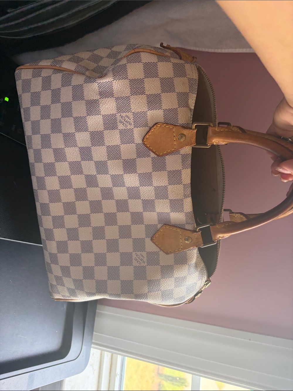 Preloved LV speedy azur size 30 - Picture 3 of 7